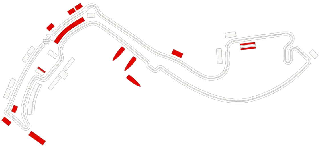 Monaco circuit layout
